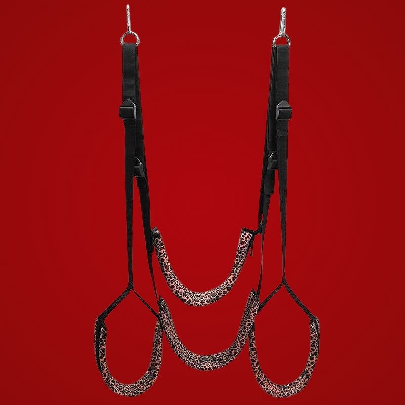 Leopard BDSM Hanging Swing Set