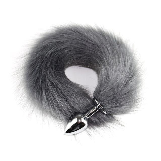 Fox Tail Steel Butt/Anal plug