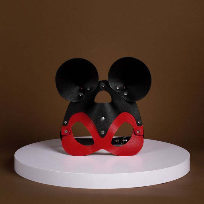 Micky Mouse Leather Eye-Mask