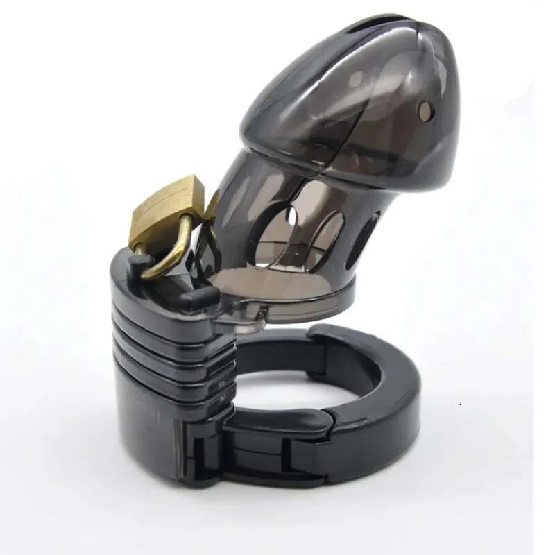 Male Pvc Fully Adjustable Chasity Cage lock