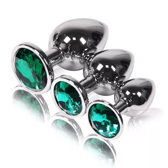 Premium Aluminum Alloy Circle Butt Plug unisex