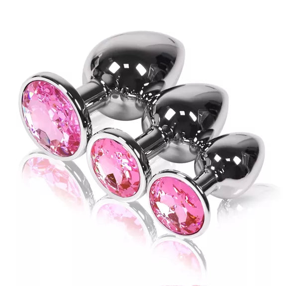 Premium Aluminum Alloy Circle Butt Plug unisex