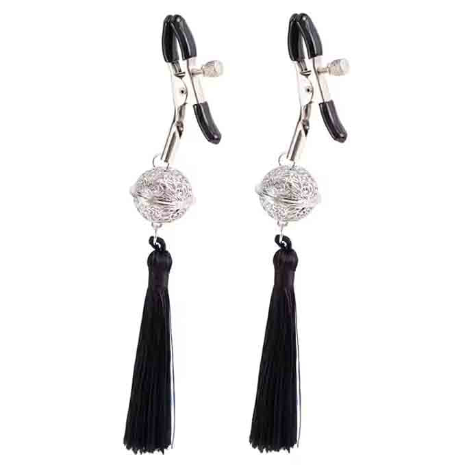 Ball Design Tassel Hanging Nipple Clamps