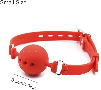 Silicone Gag Adjustable Fetish Ball Mouth