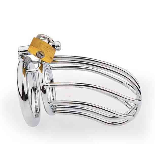 Stainless Steel Men Chasity Lock
