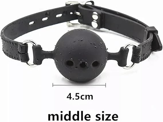 Silicone Gag Adjustable Fetish Ball Mouth