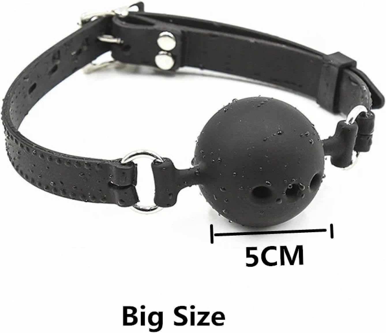 Silicone Gag Adjustable Fetish Ball Mouth