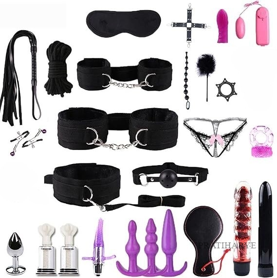 24 PC BDSM Bondage All in One Full Kit