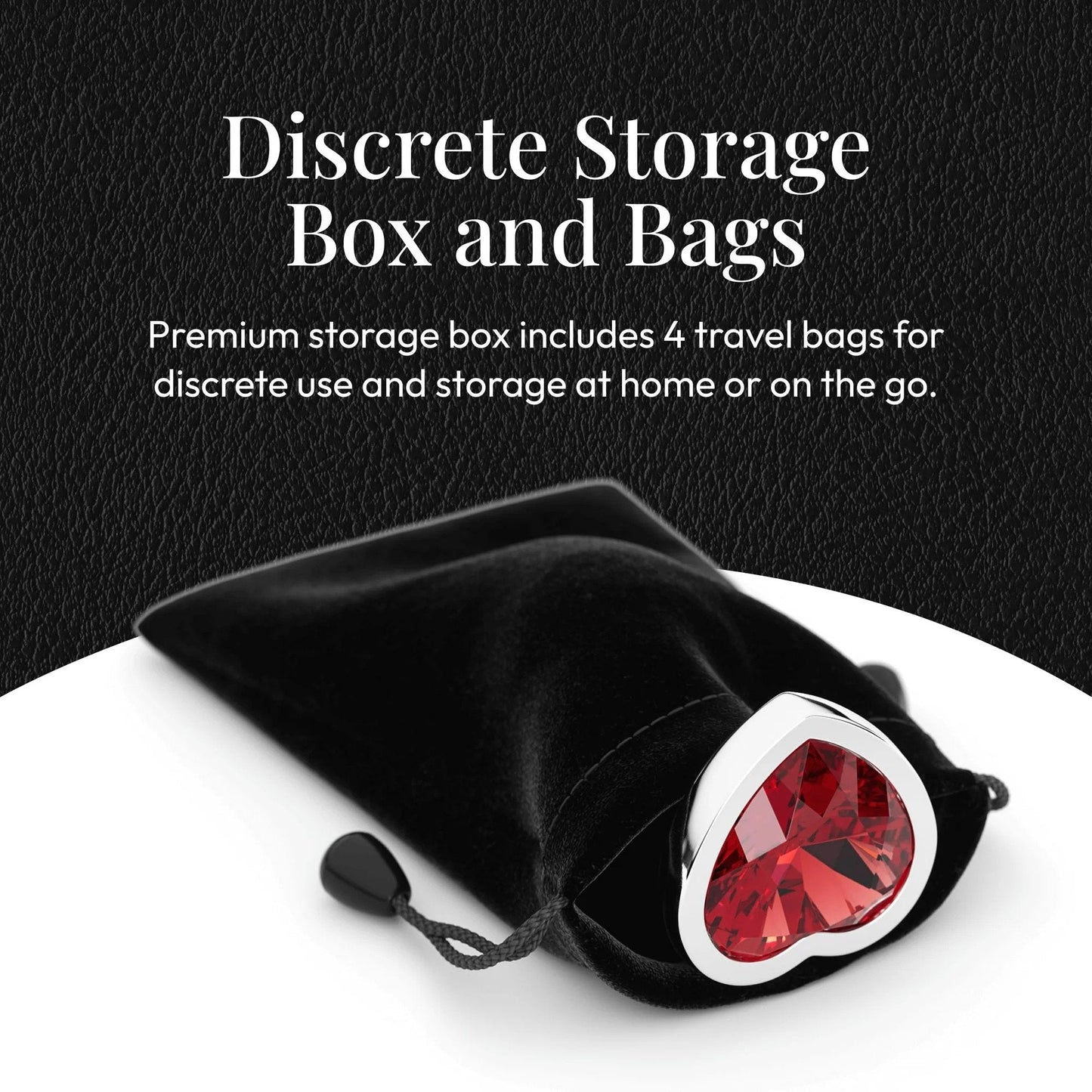 Premium Aluminum Alloy Heart Butt Plug unisex