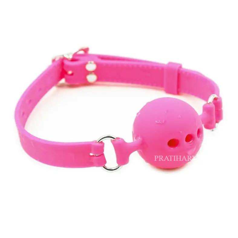 Silicone Gag Adjustable Fetish Ball Mouth