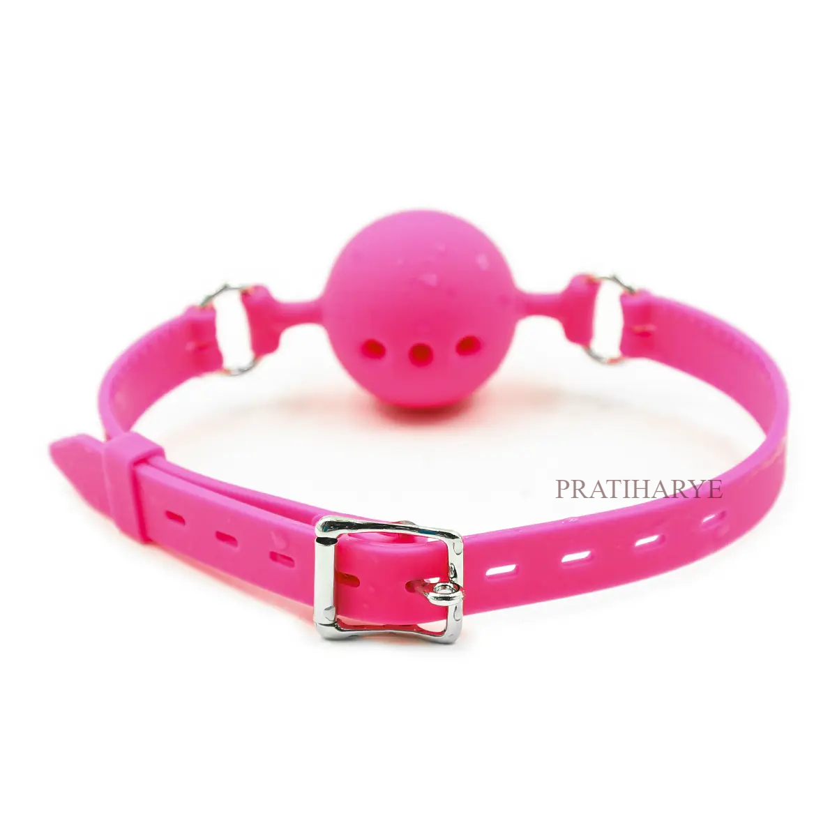 Silicone Gag Adjustable Fetish Ball Mouth