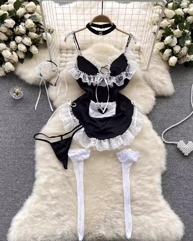 Maid to Tease Lace Set