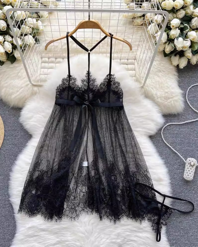 Make Him Stare Bustier Two Piece Lingerie