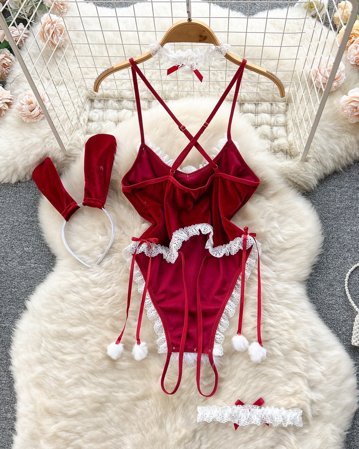 Velvet Envy Lingerie Set