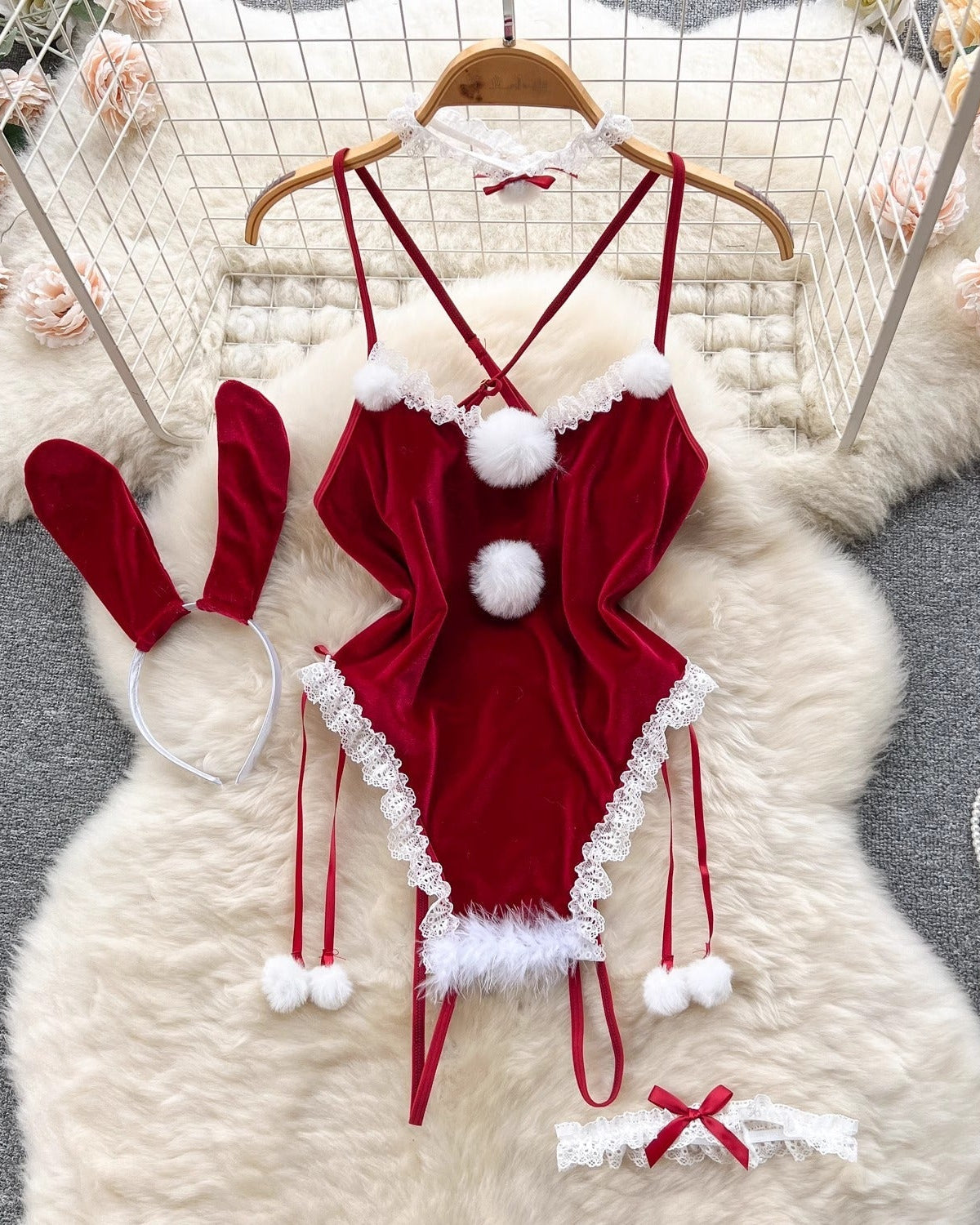 Velvet Envy Lingerie Set