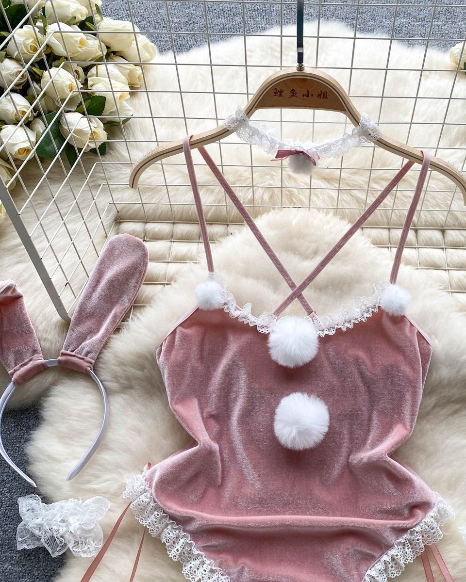 Velvet Envy Lingerie Set