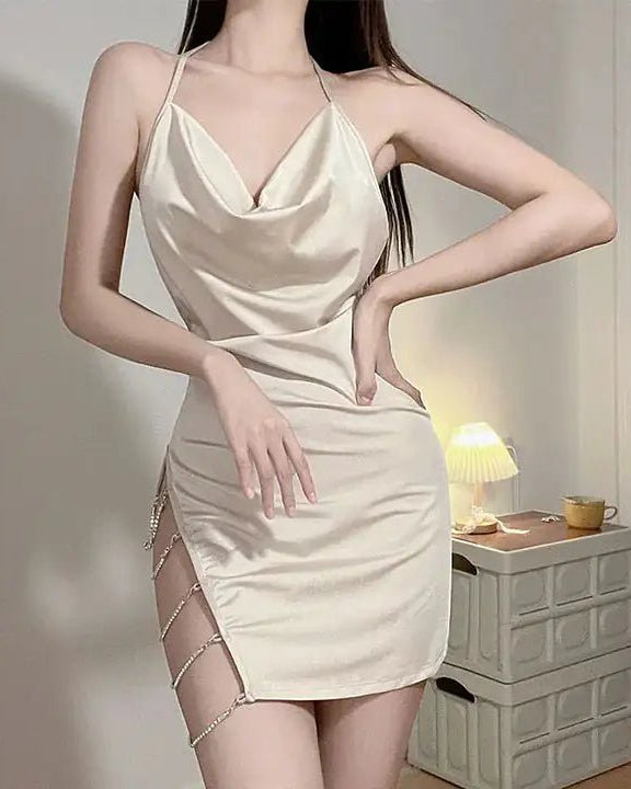 Gilded Seduction Gold-Accented Sensual Lingerie
