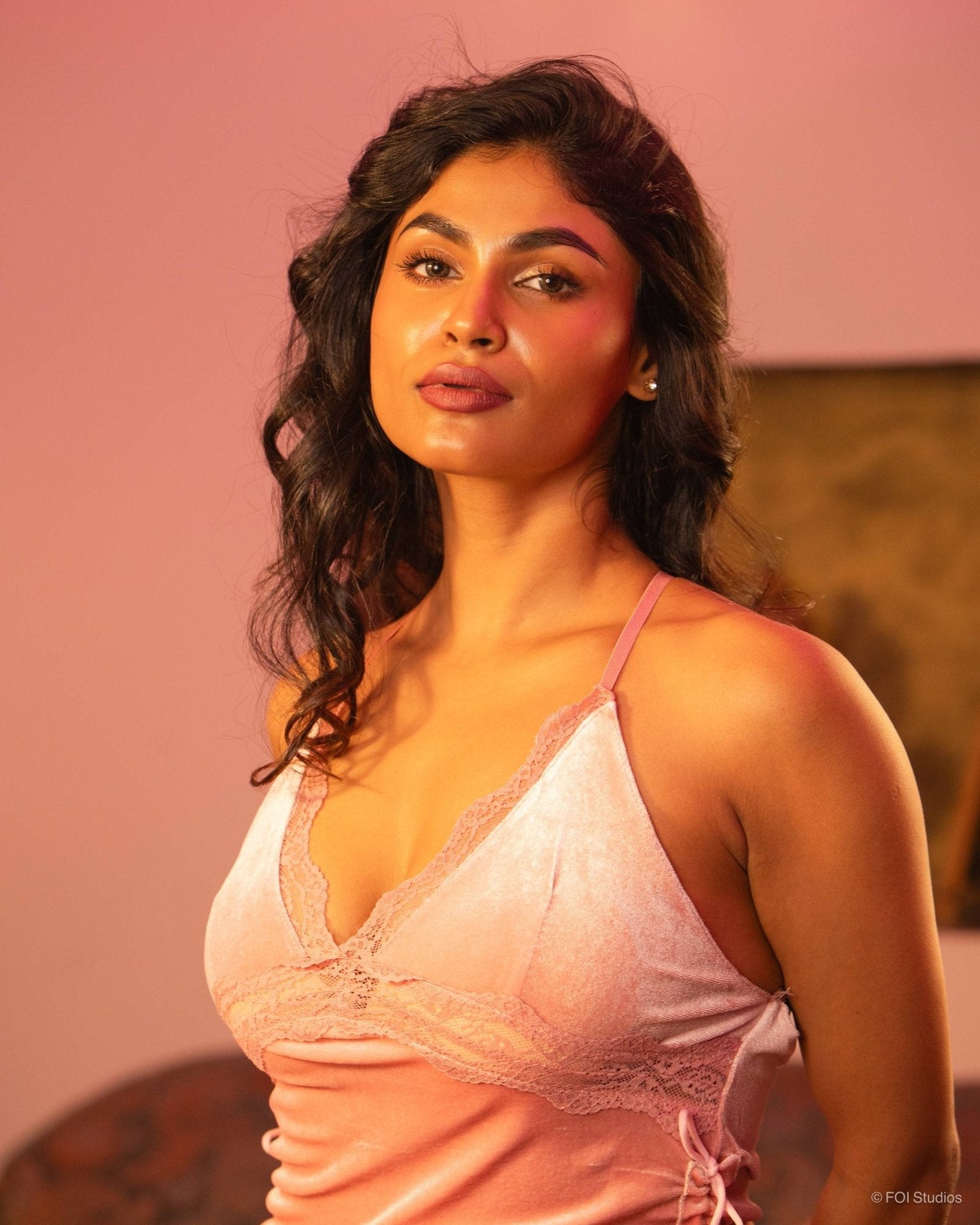 Flirt Fearlessly Velvet Vixen Babydoll Lingerie
