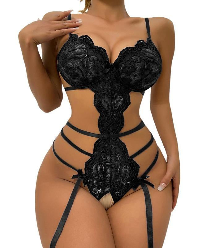 Ravishing Rouge Strappy Babydoll Lingerie