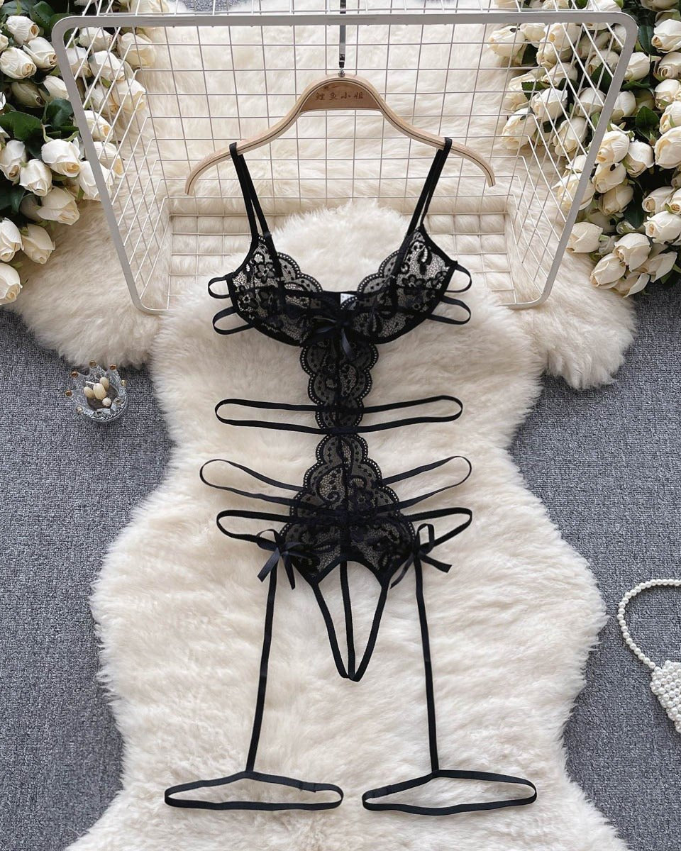 Ravishing Rouge Strappy Babydoll Lingerie