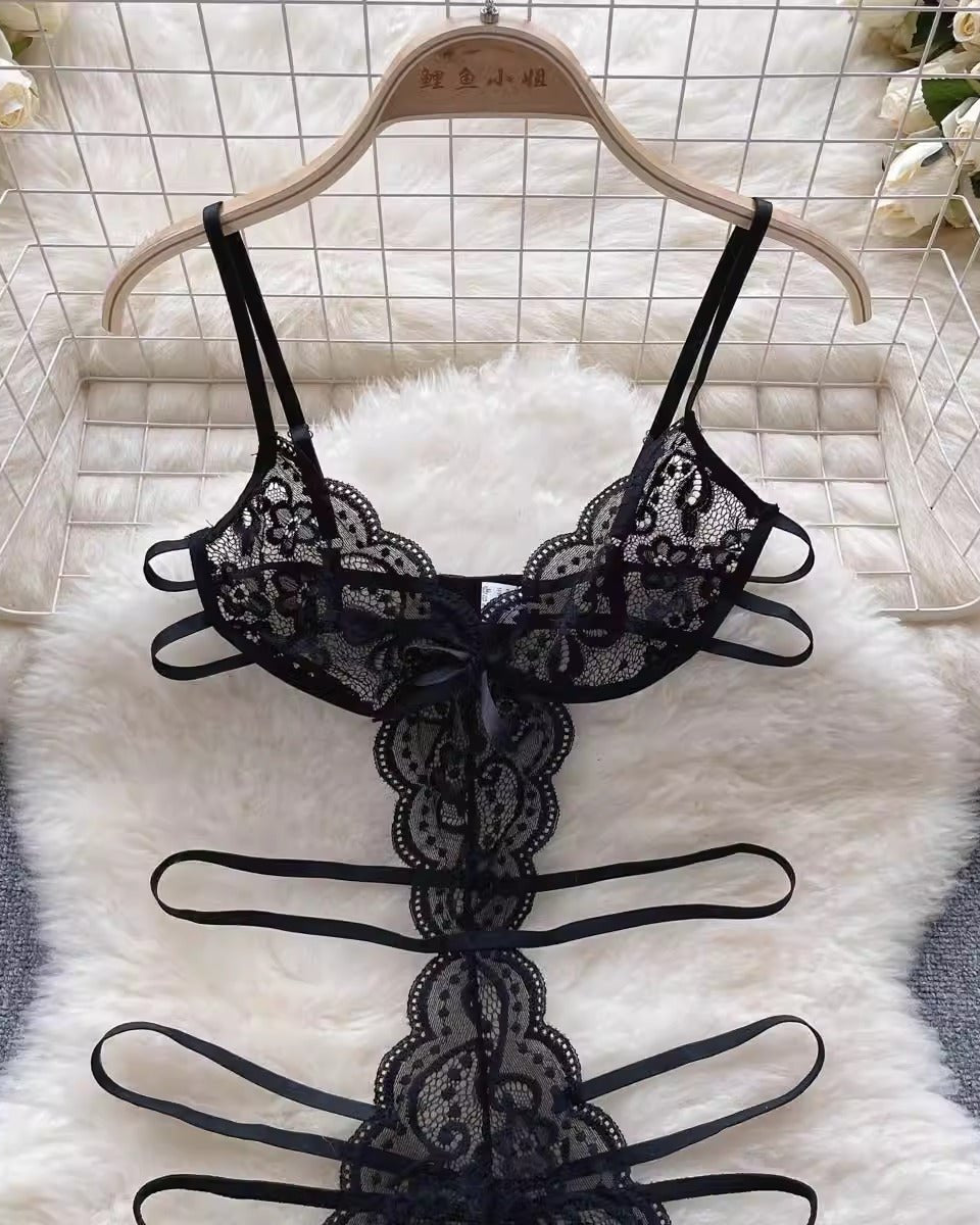 Ravishing Rouge Strappy Babydoll Lingerie