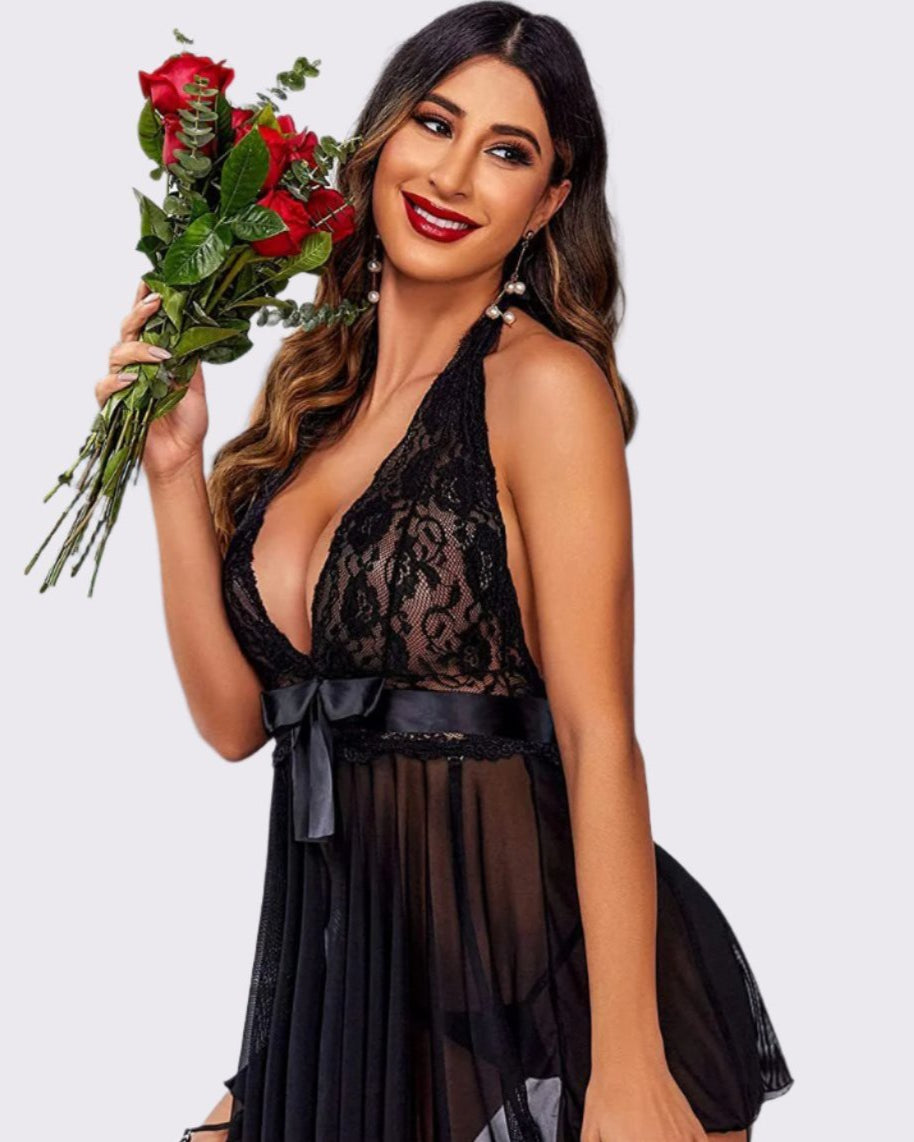 Dreamcatcher Sheer Elegance Babydoll Lingerie