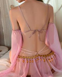 Gilded Temptress Arabian Roleplay Lingerie Set