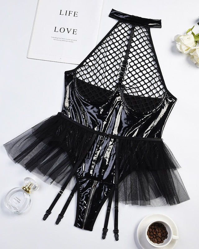 No Safe Word Needed Built-In Bra Bondage Lingerie