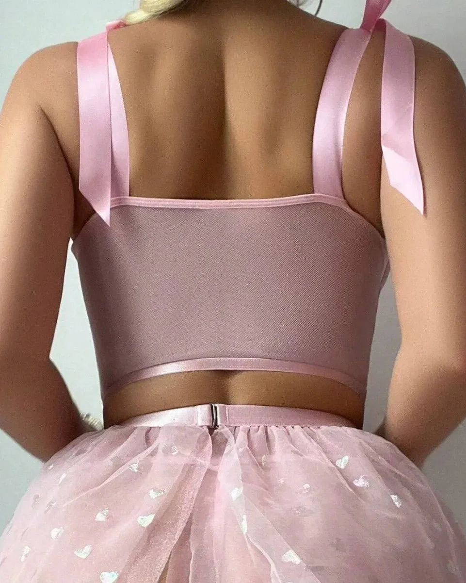 Pink Puff Fantasy Babydoll Lingerie