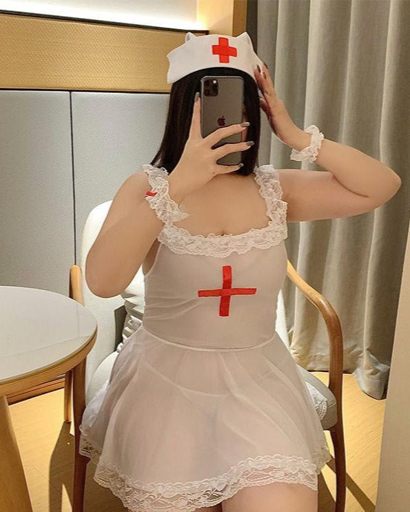 Patient's Favorite Nurse Roleplay Lingerie