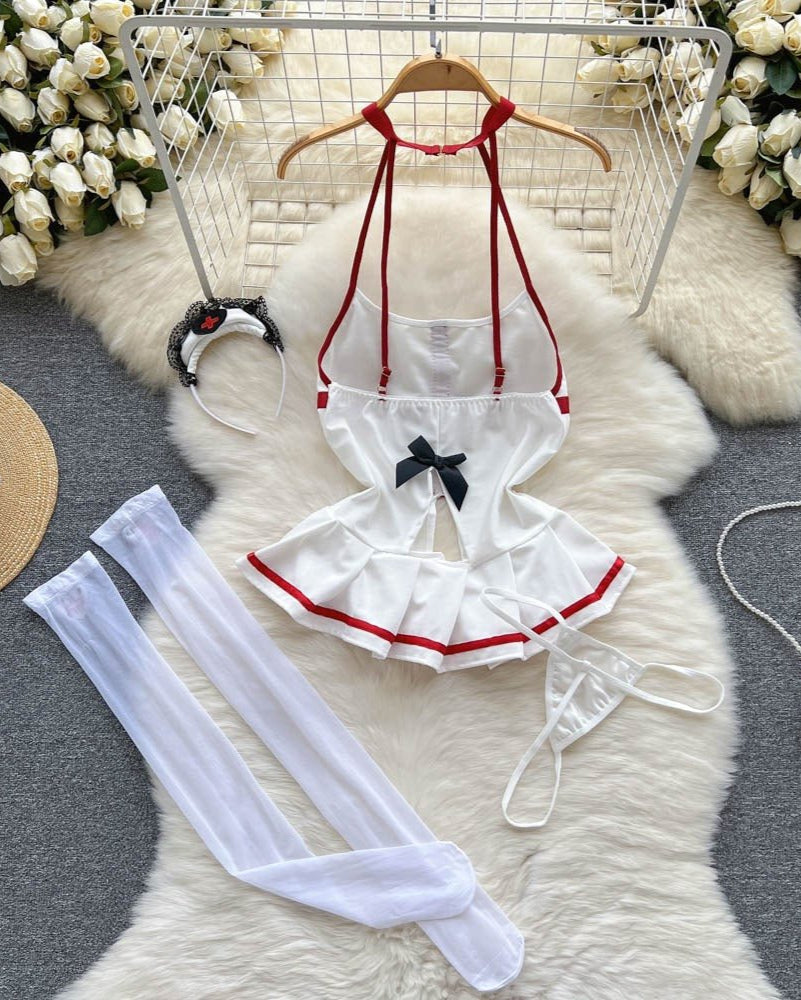 Doctor’s Orders Four Piece Lingerie Set