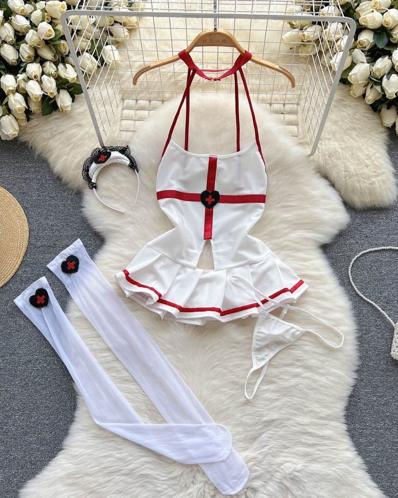 Doctor’s Orders Four Piece Lingerie Set