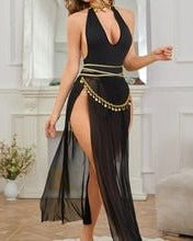 Sultan's Secret Sheer Slit Lingerie Set