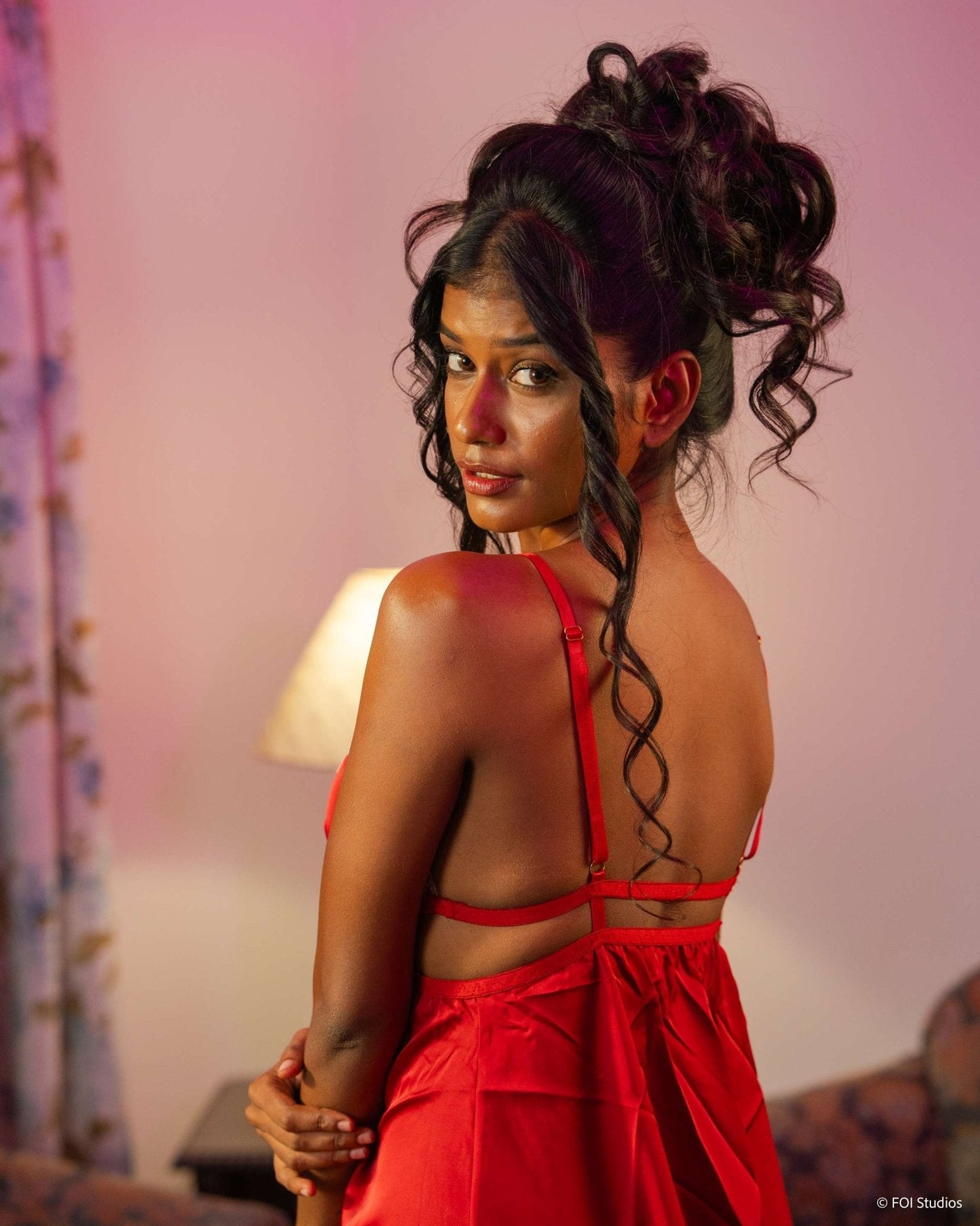 Turn Up the Heat Babydoll Lingerie Set