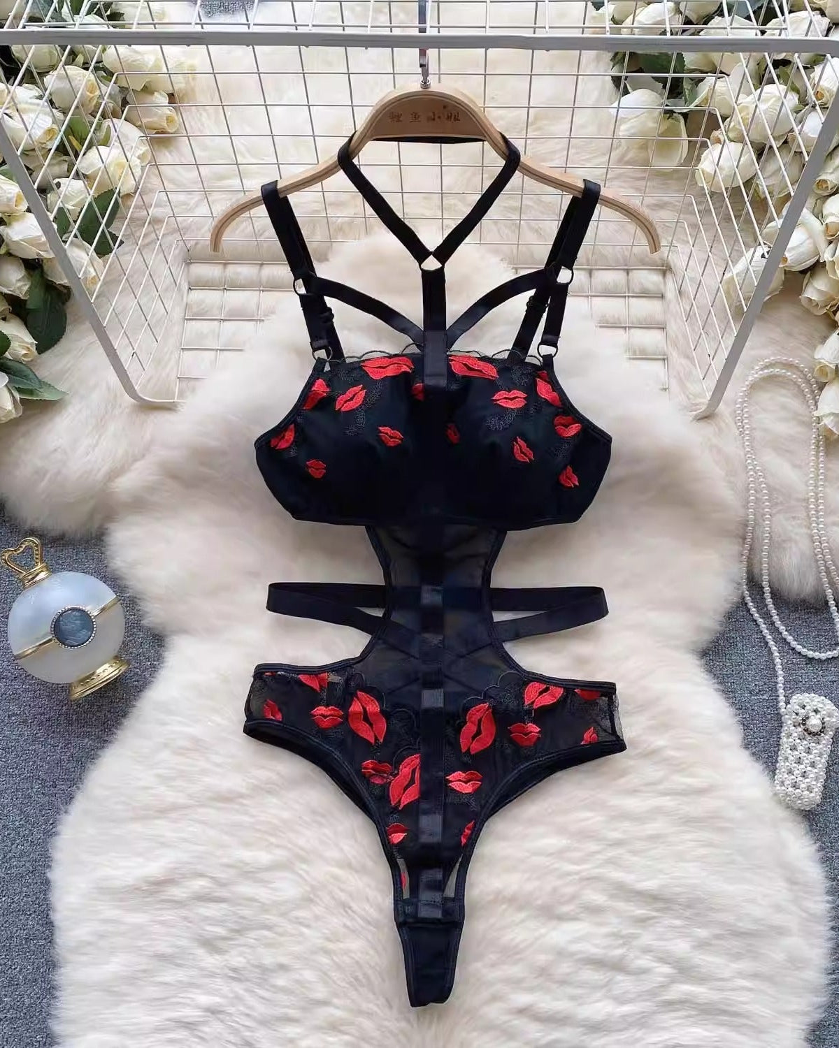 Lips Don’t Lie Bodysuit Lingerie