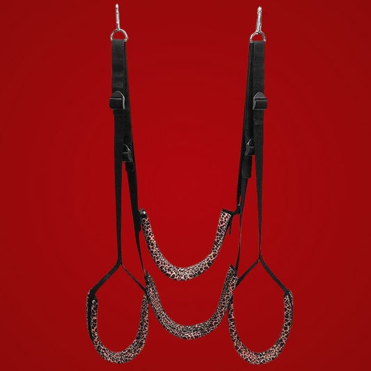 Leopard BDSM Hanging Swing Set