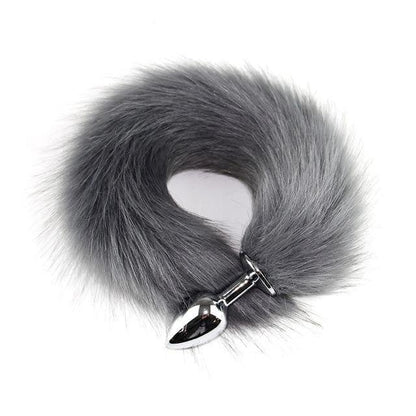 Fox Tail Steel Butt/Anal plug