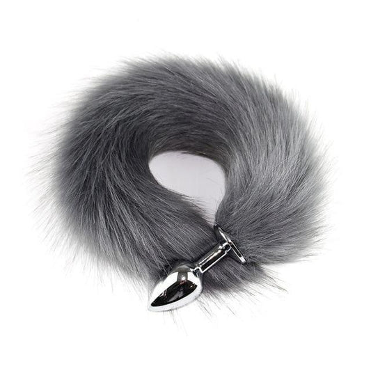 Fox Tail Steel Butt/Anal plug