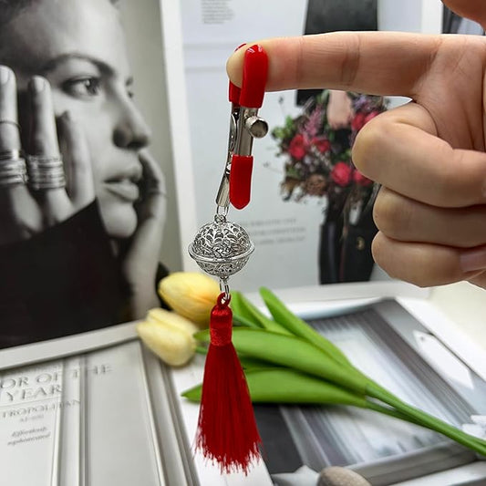 Ball Design Tassel Hanging Nipple Clamps