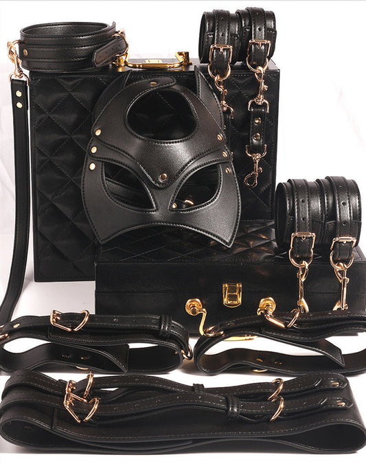 Premium 13 Pc BDSM-Bondage Kit with FREE BOX
