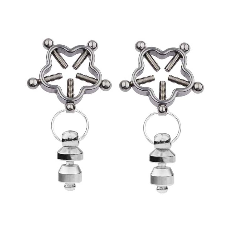 2Pc Screw Nipple Metal Clamps