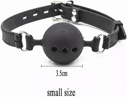 Silicone Gag Adjustable Fetish Ball Mouth