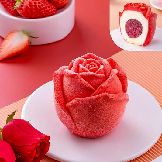 Scented Rose Flower Low Temperature Candles