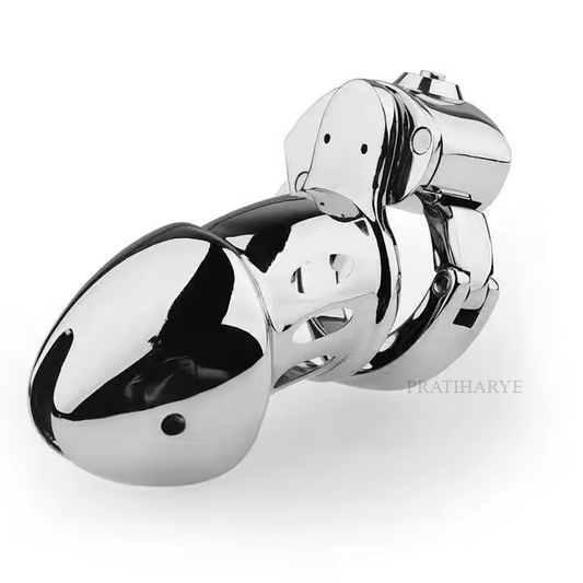 Adjustable Ring Metal Chastity Cage For Beginner