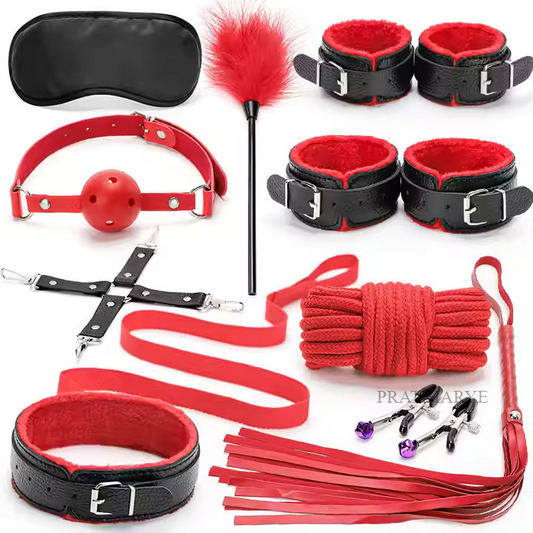 24 PC BDSM Bondage All in One Full Kit