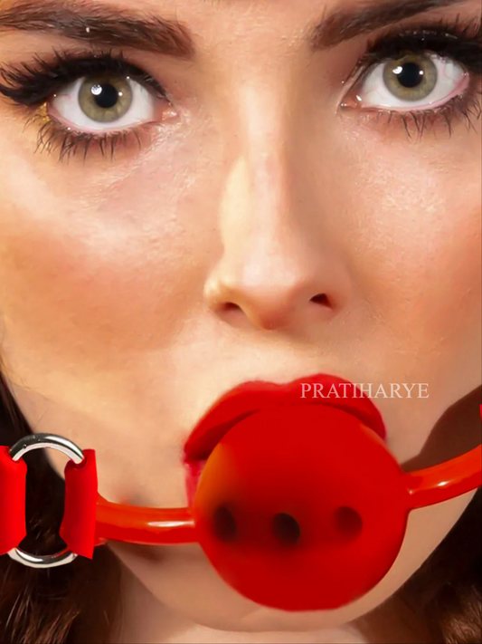Silicone Gag Adjustable Fetish Ball Mouth