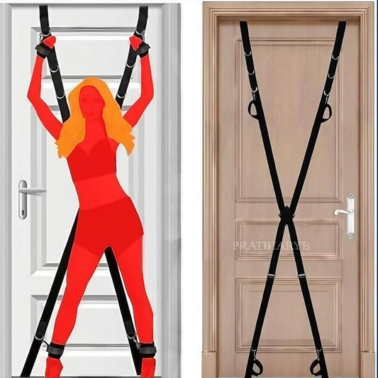 Door Suspension Ankle and Wrist Cuffs Restraint
