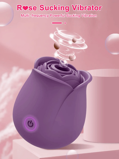 Rose whisper Sensual Sucking Vibrator