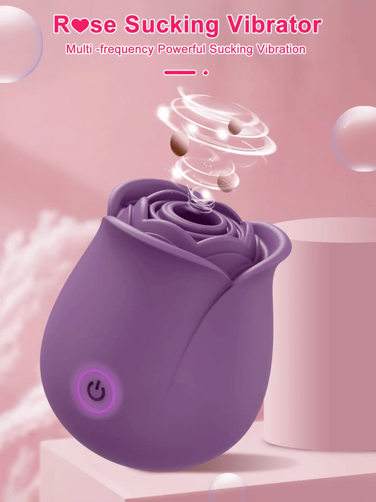 Rose whisper Sensual Sucking Vibrator