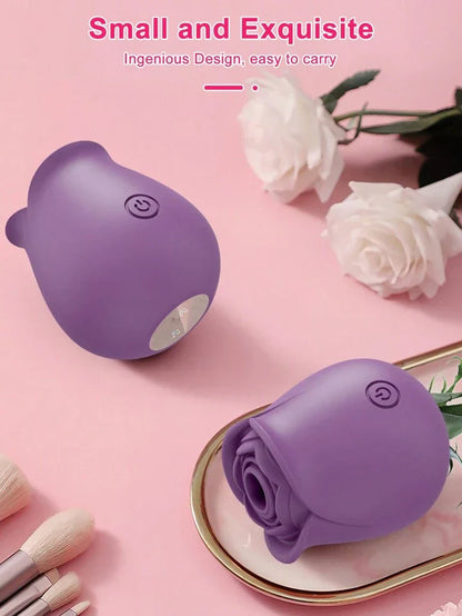 Rose whisper Sensual Sucking Vibrator